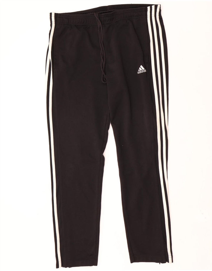 Pantaloni de trening Adidas pentru bărbați, mari, negri