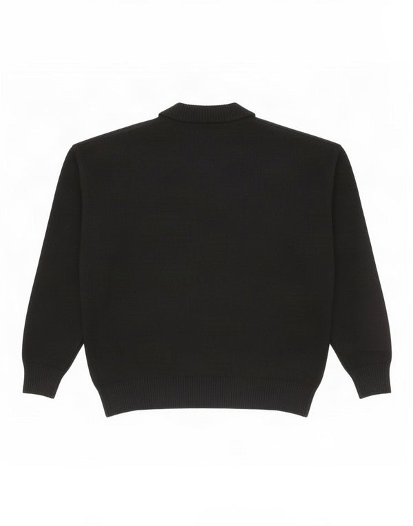 Marks & Spencer Womens Crew Neck Jumper Sweater UK 14 Medium Black