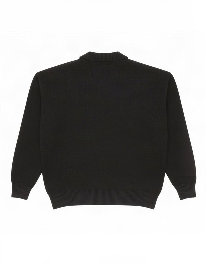 Pulover pentru femei Marks & Spencer cu decolteu triplu UK 14 Medium Negru