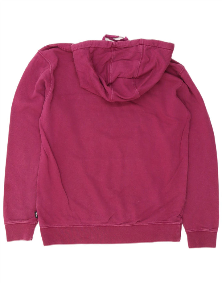 Pulover Vans pentru bărbați, bumbac burgundy mediu