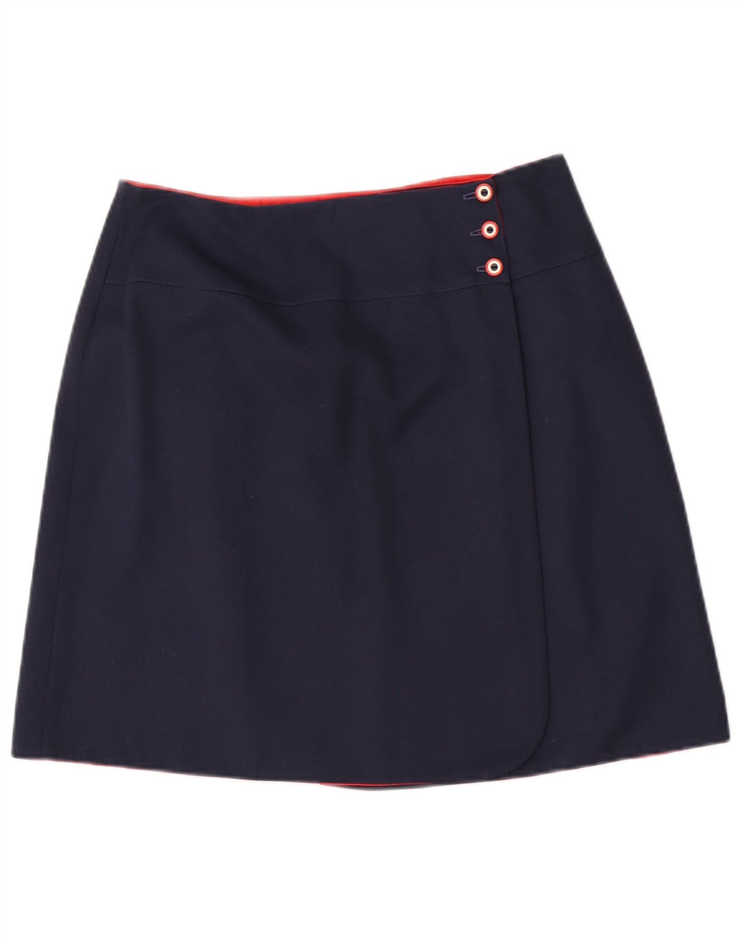 Fusta reversibilă pentru femei Vintage Medium W30 Bleumarin