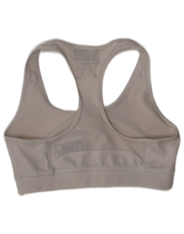 Adidas Tech Fit Sport Bra Top UK 4/6 XS Alb Poliester Sport