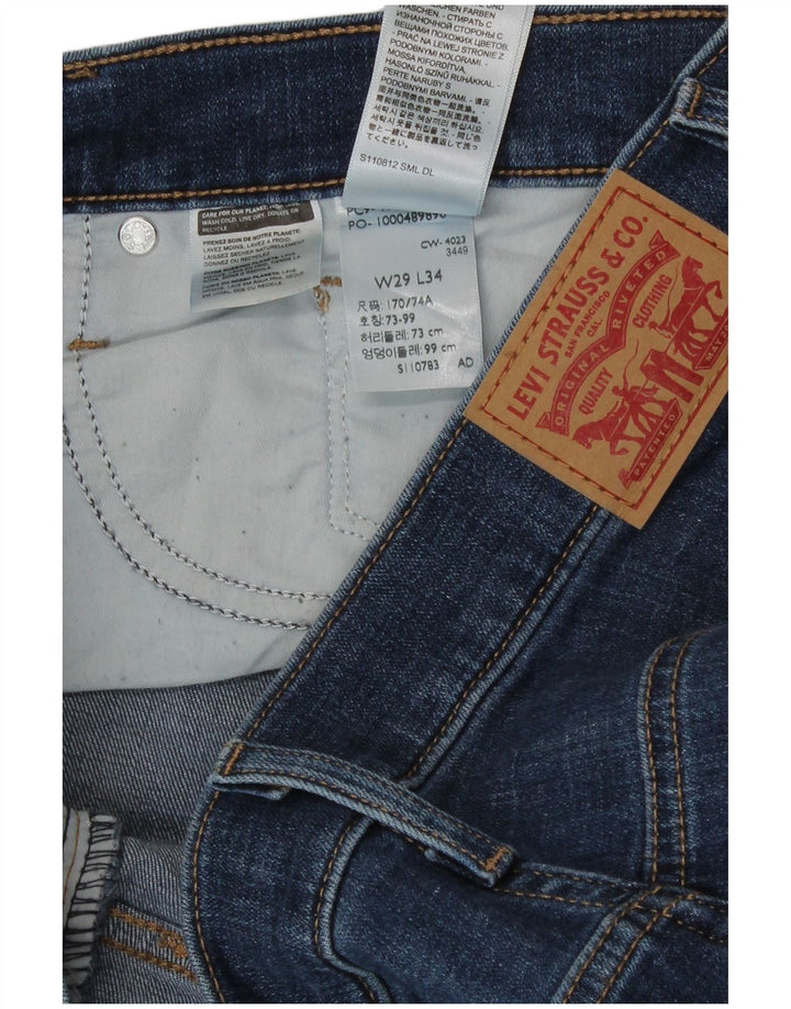 Blugi Levi's 312 Shaping Slim W29 L34 Bumbac albastru