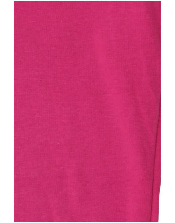 Pantaloni de trening pentru femei Zara Joggeri UK 10 Poliester roz mic