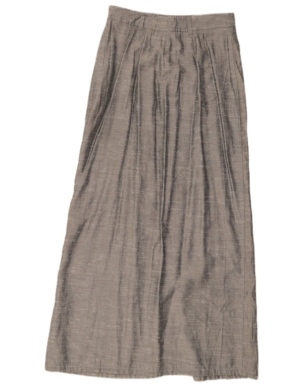 Fusta Maxi Vintage pentru Damă W28 Medium Gri Pete