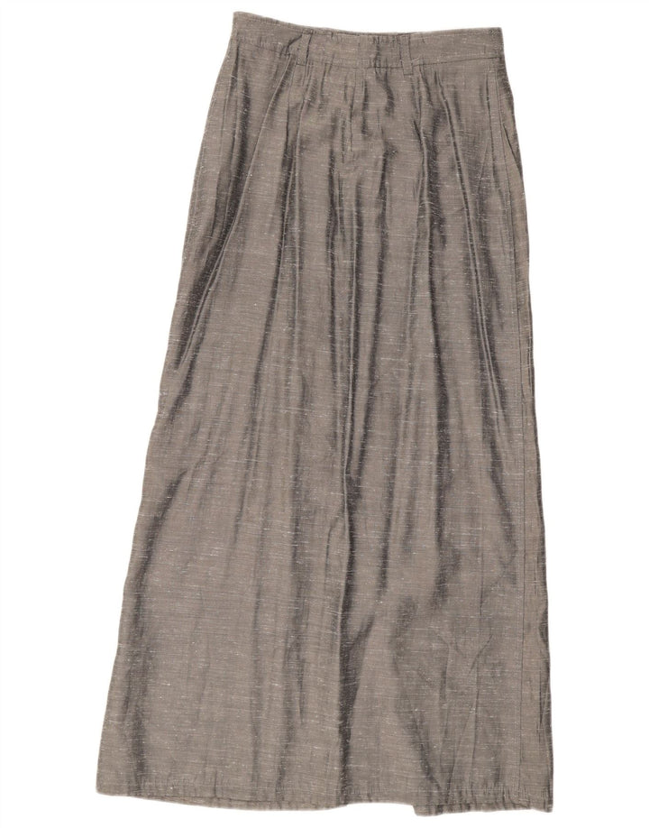 Fusta Maxi Vintage pentru Damă W28 Medium Gri Pete