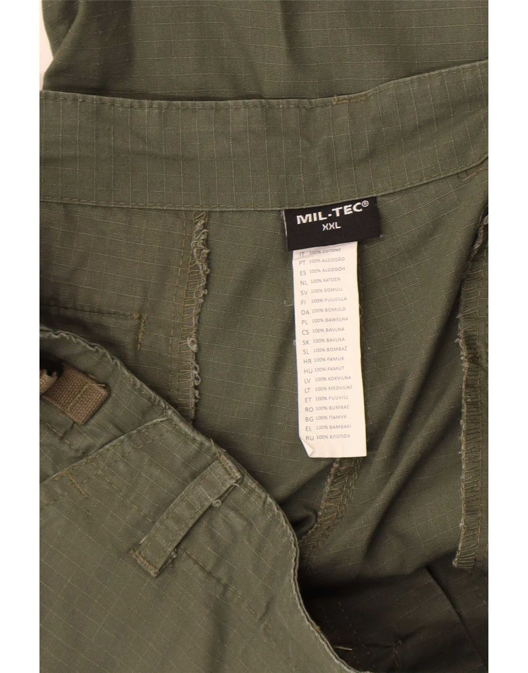 Pantaloni scurți cargo pentru bărbați Mil-Tec 2XL W42 bumbac kaki