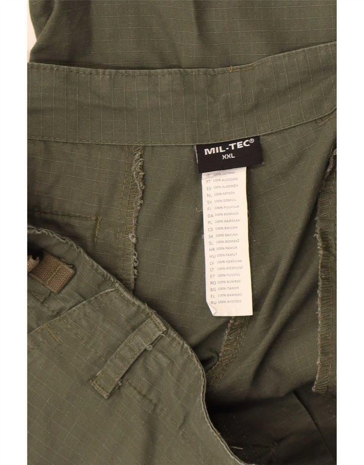 Pantaloni scurți cargo pentru bărbați Mil-Tec 2XL W42 bumbac kaki