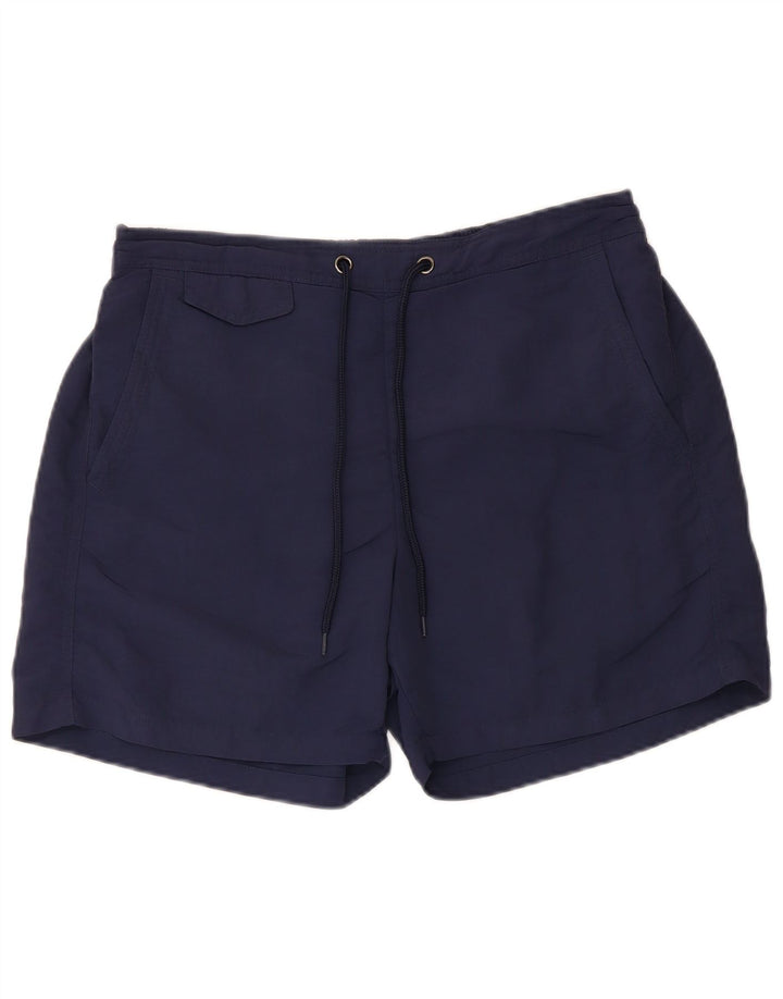 Pantaloni scurți de înot Ted Baker pentru bărbați Mărimea 4 mari, poliamidă bleumarin
