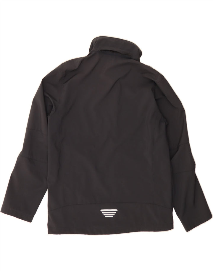 CMP Mens Graphic Tracksuit Top Jacket IT 50 Medium Black Polyester Vintage CMP and Second-Hand CMP from Messina Hembry 