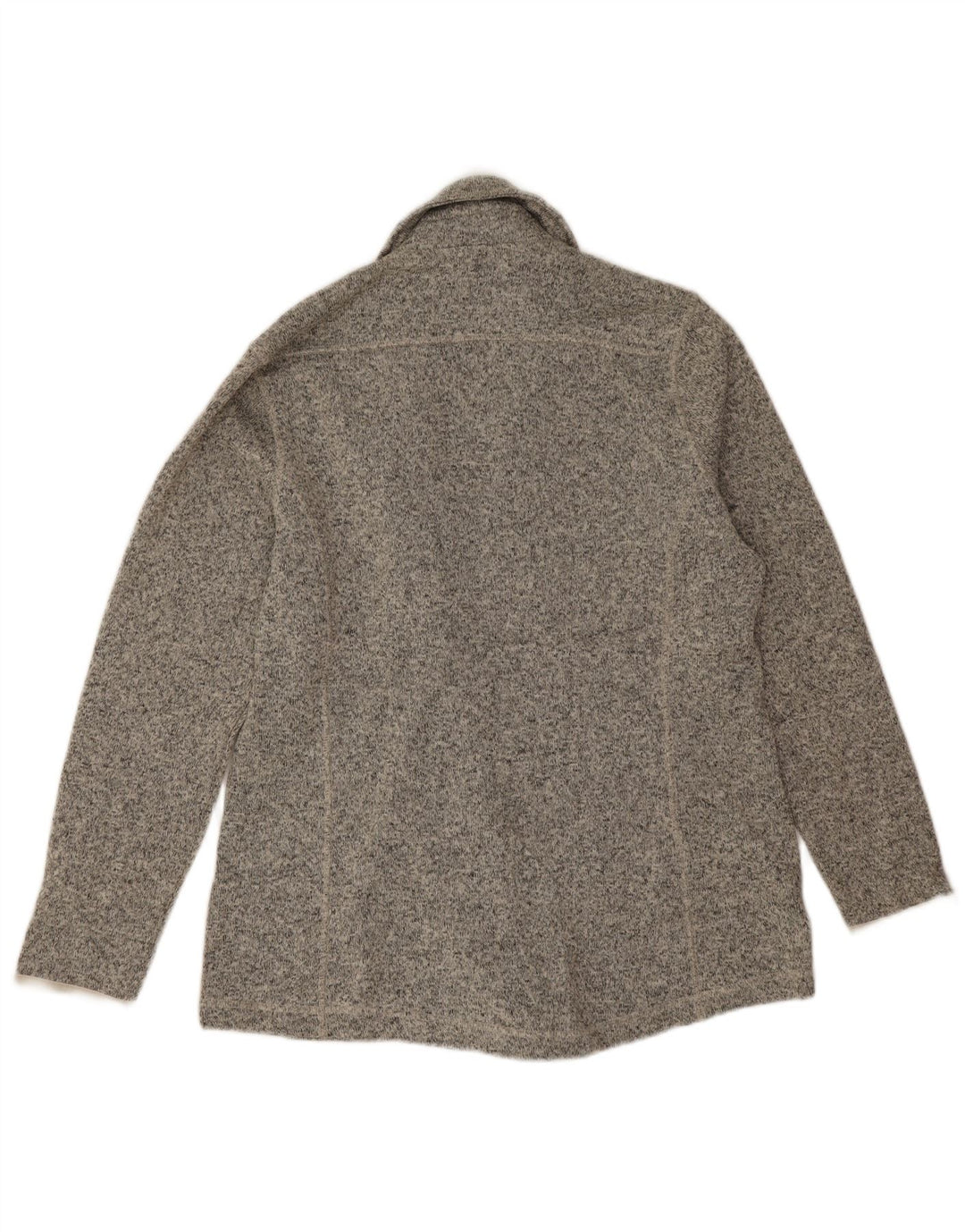 Eddie Bauer Jachetă pentru femei la dublu piept, UK 16, mare, gri cu pete