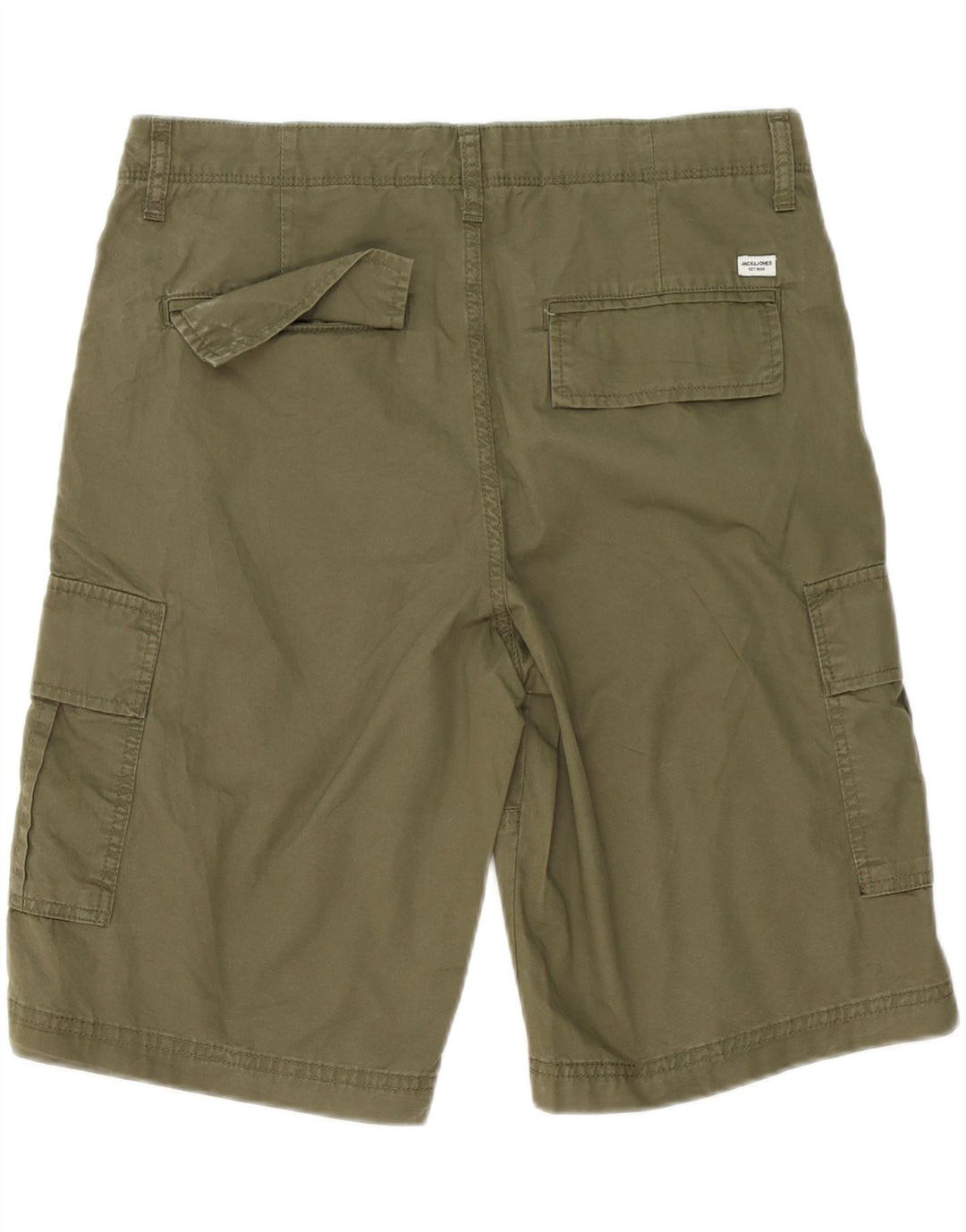 Pantaloni scurți cargo Jack & Jones pentru bărbați, mediu W32, bumbac kaki