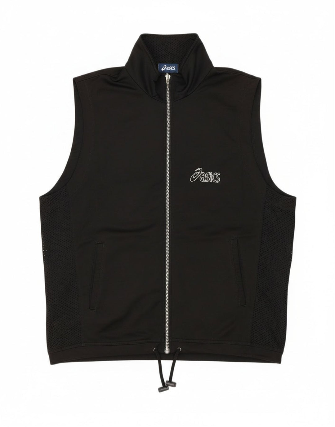 Jachetă de trening fără mâneci pentru bărbați Asics, mare, neagră