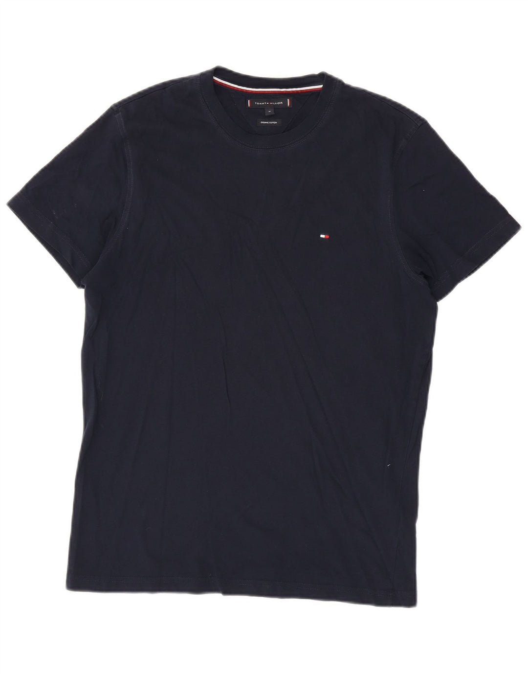 Tricou pentru bărbați Tommy Hilfiger Top mediu din bumbac bleumarin