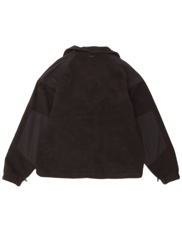 Jachetă pentru bărbați COLUMBIA Titanium Fleece UK 38 Medium Black Colorblock
