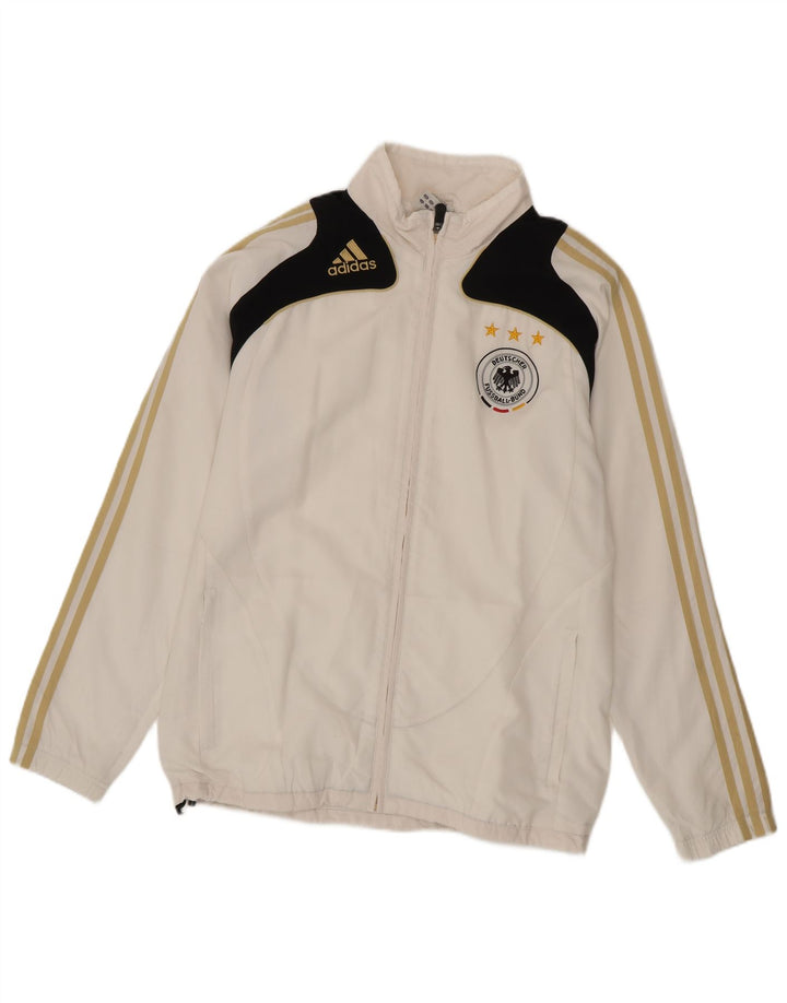 Jachetă de trening pentru bărbați Adidas UK 38/40 Medium White