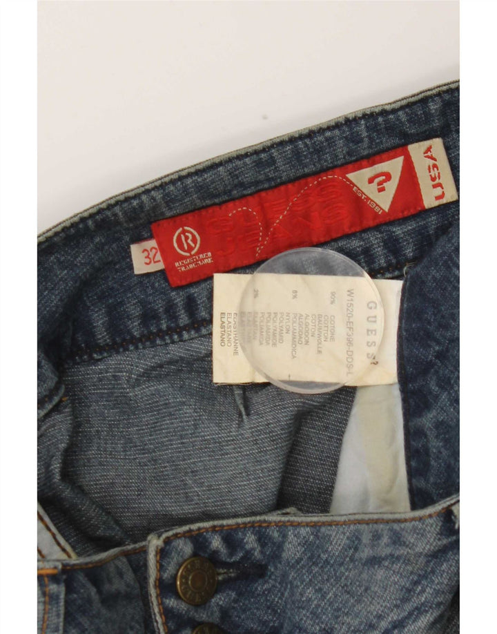 Blugi Guess Bootcut pentru femei W32 L32 Bumbac albastru