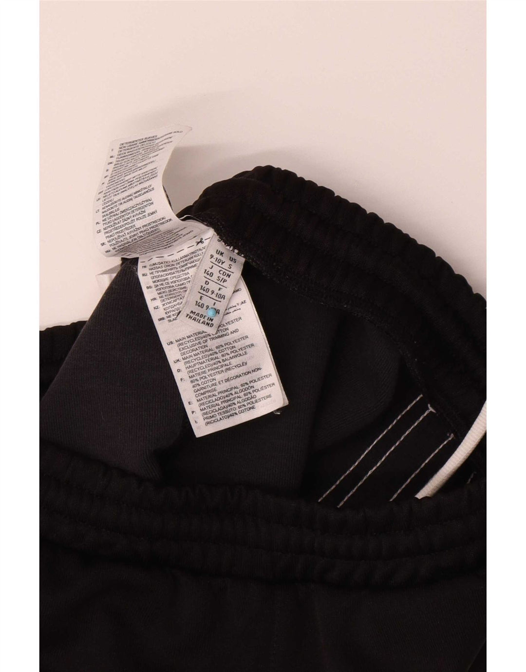 Pantaloni scurți sport pentru băieți Adidas 9-10 ani poliester negru