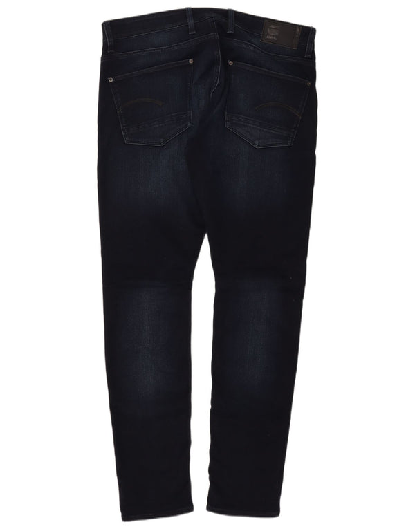 Blugi pentru bărbați G-Star Revend Skinny W38 L34 Bumbac bleumarin