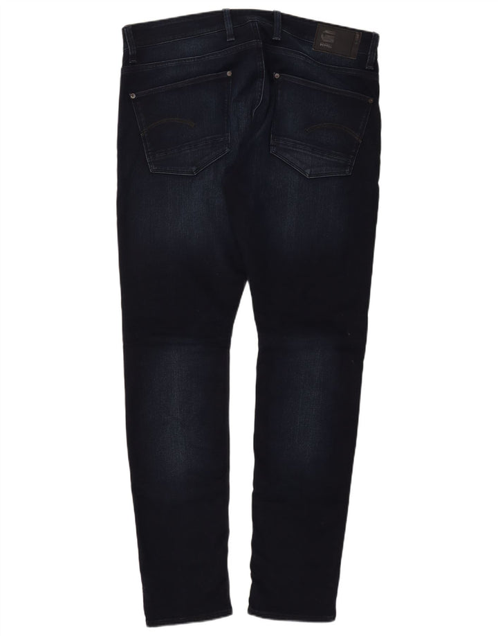 Blugi pentru bărbați G-Star Revend Skinny W38 L34 Bumbac bleumarin