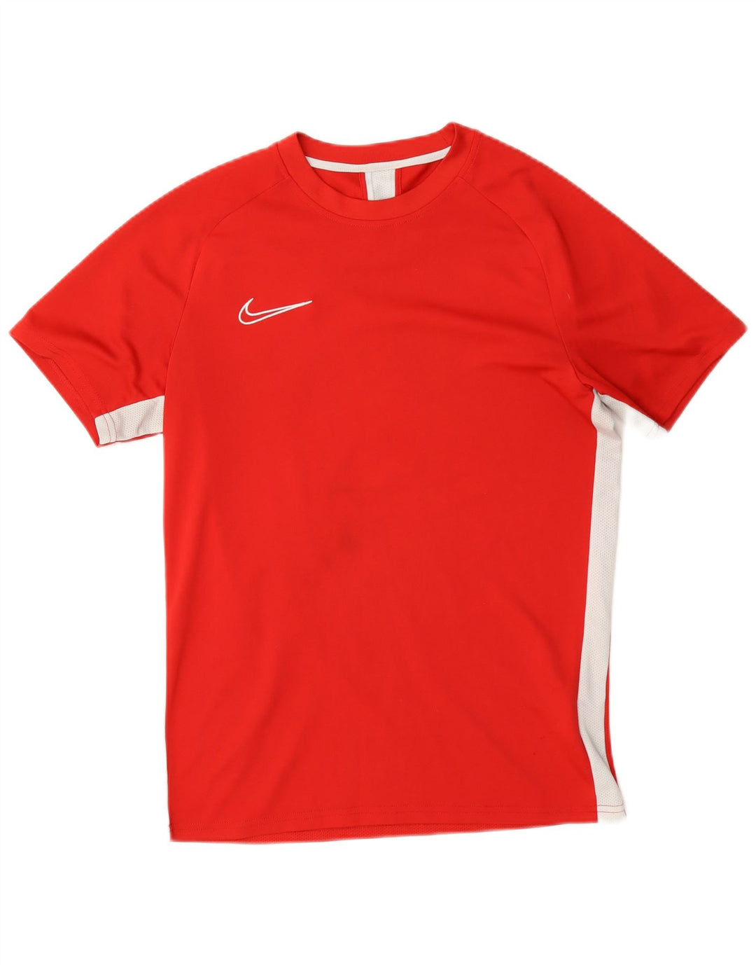Tricou Nike Dri Fit pentru bărbați Top Mediu Roșu Poliester Colorblock