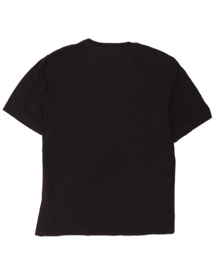 Ted Baker Tricou obișnuit pentru bărbați Top mediu din bumbac negru