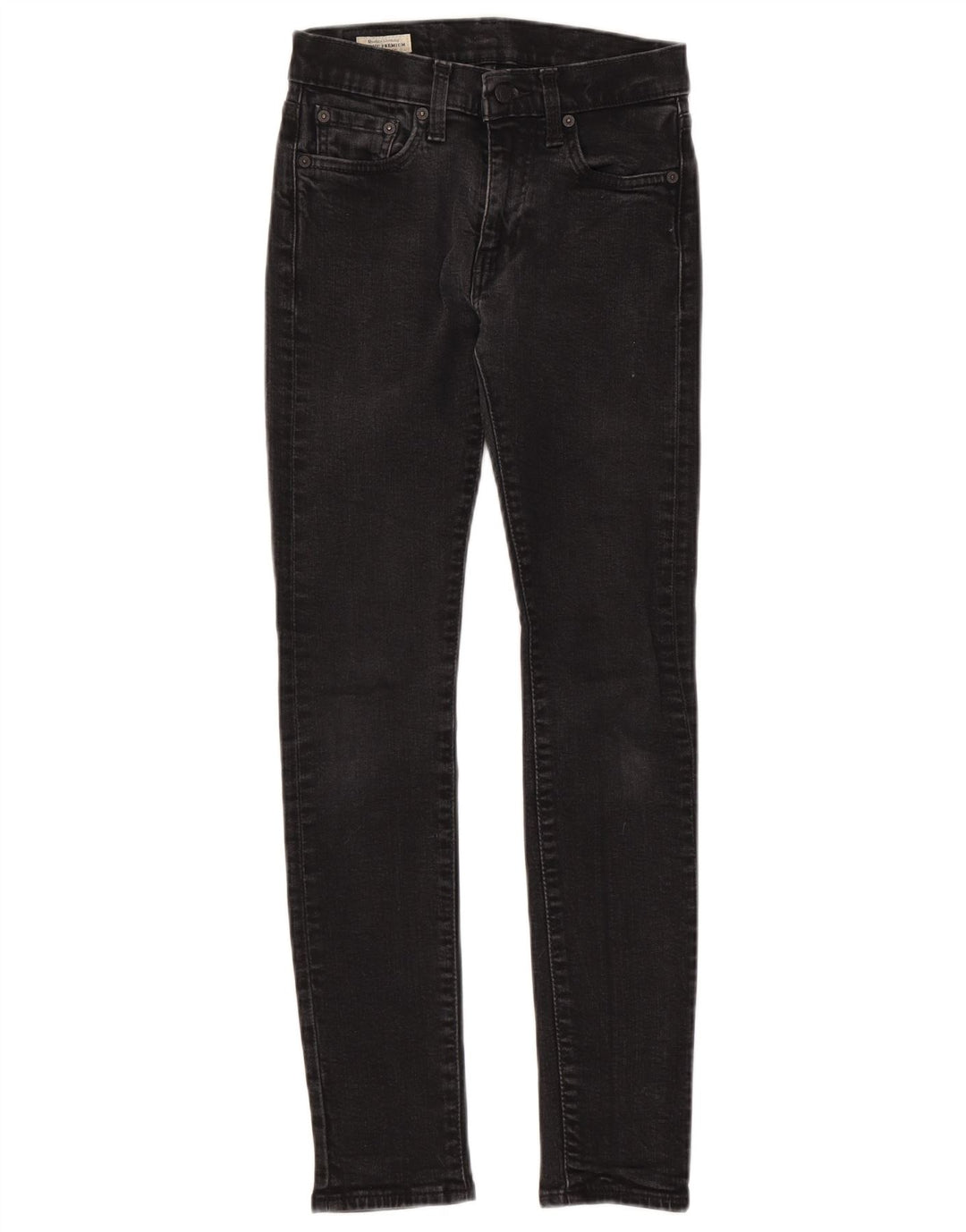 Blugi skinny pentru femei Levi's W28 L29 bumbac negru