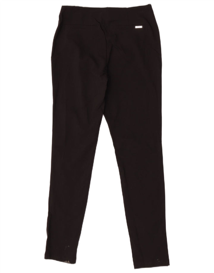 Leggings pentru femei Calvin Klein US 4 Small Black Rayon