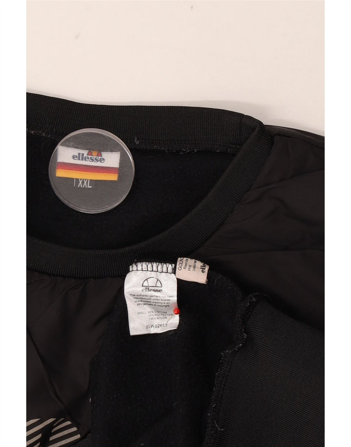 Hanorac grafic pentru bărbați Ellesse Pulover 2XL bumbac gri