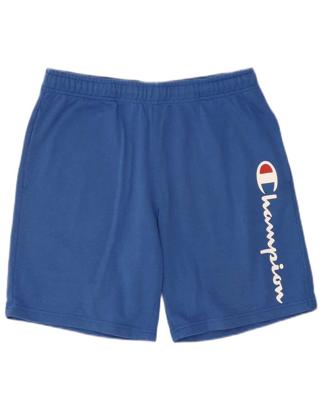 Pantaloni scurți sport grafic Champion pentru bărbați, mari, albastru, bumbac