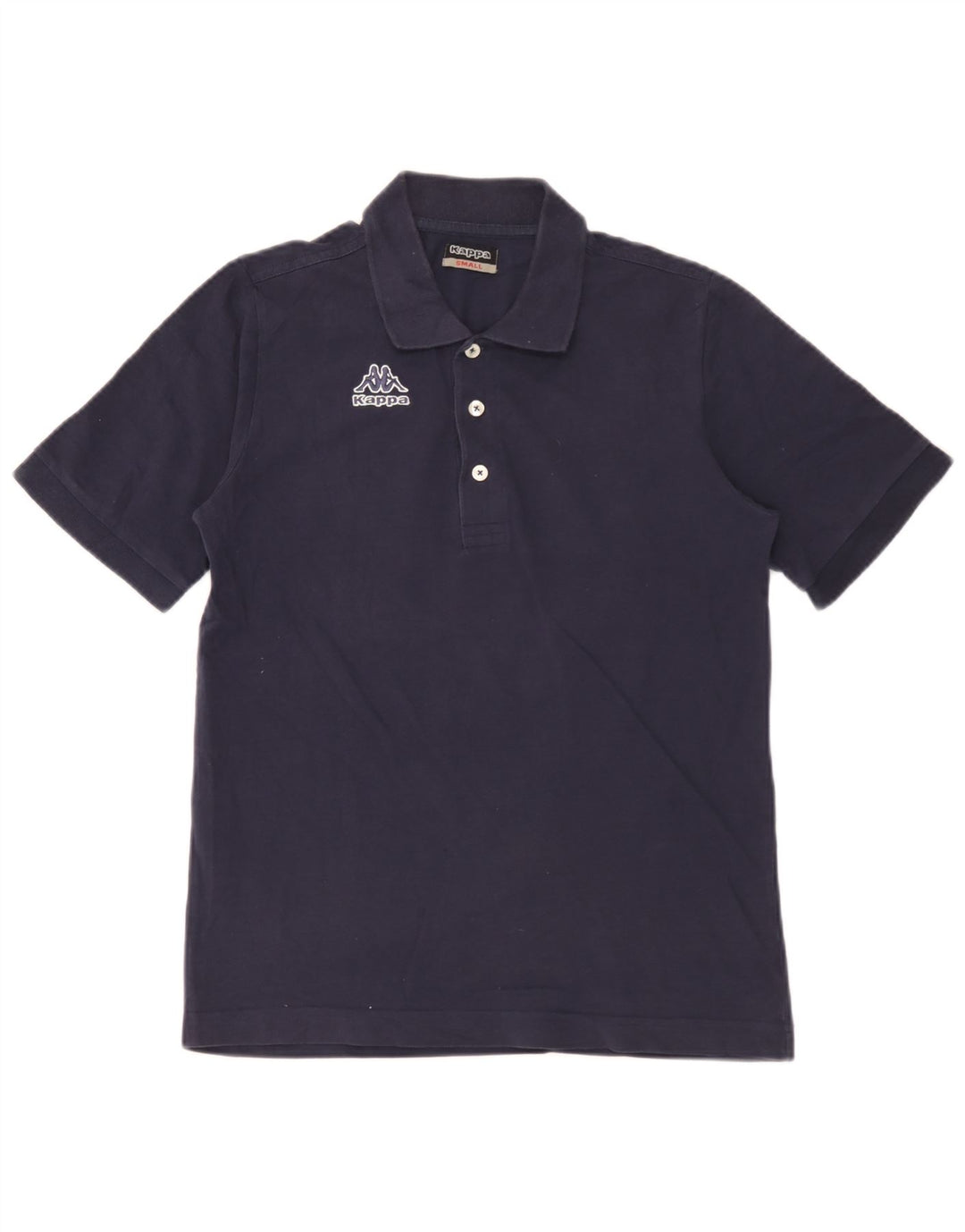 Cămașă polo pentru bărbați Kappa Bumbac bleumarin mic