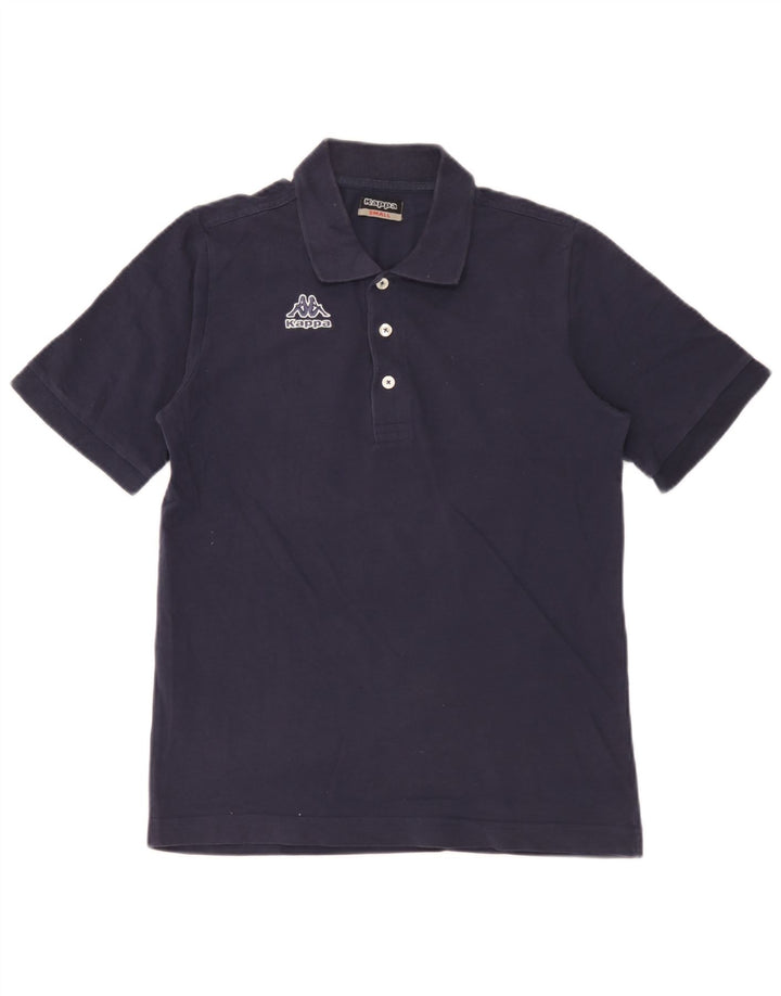 Cămașă polo pentru bărbați Kappa Bumbac bleumarin mic
