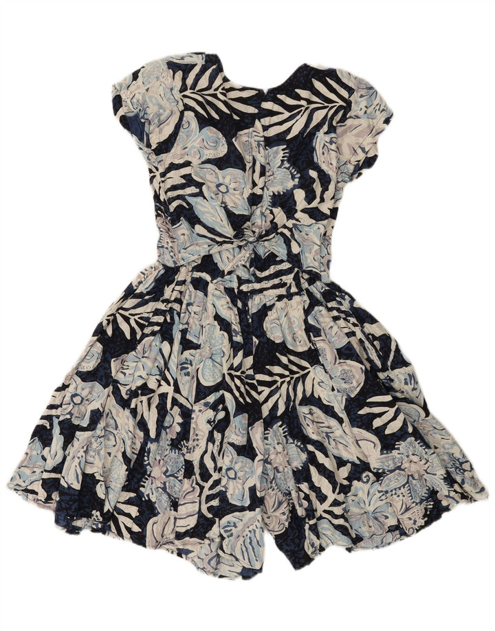 MISS JOY Compartiment Femei EU 38 XS Albastru Floral