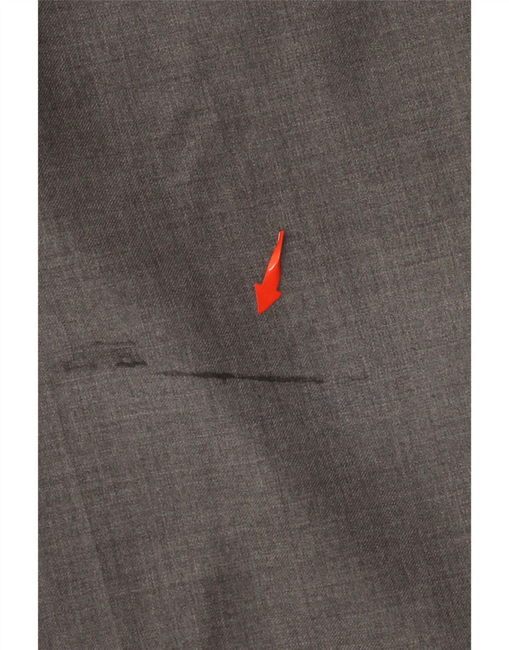 Pantaloni de costum pentru bărbați NAUTICA L38 L32 Lână gri