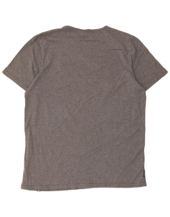 Tricou grafic pentru bărbați Animal Top mare bumbac gri