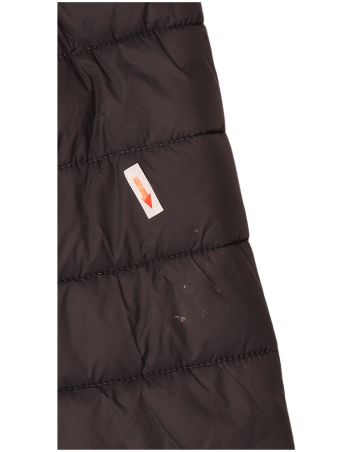 Jachetă căptușită pentru femei Superdry UK 16 mare nailon gri