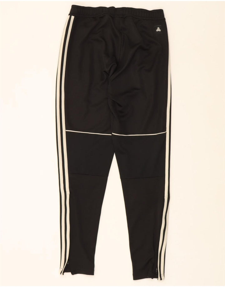 ADIDAS Mens Tracksuit Trousers Small  Black Polyester Vintage Adidas and Second-Hand Adidas from Messina Hembry 