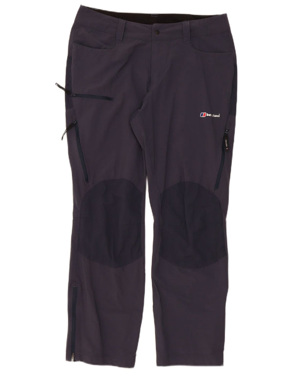 Pantaloni cargo pentru drumeții pentru femei Berghaus UK 14 Large W36 L29 Navy Blue Marine