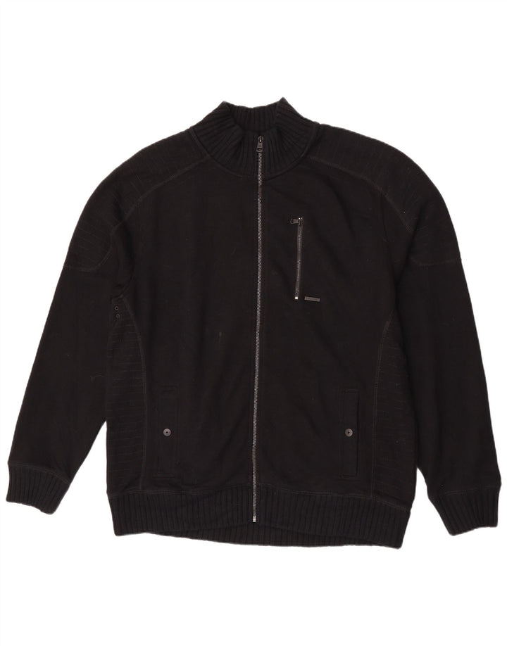Jachetă de trening Calvin Klein pentru bărbați, XL, bumbac, albastru