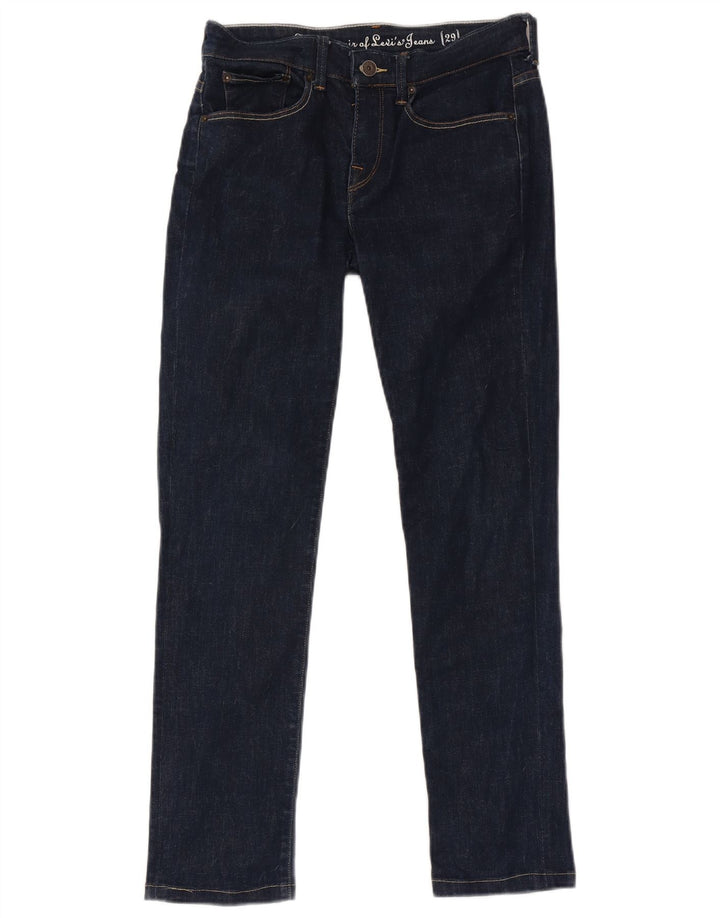 Blugi slim pentru femei Levi's W29 L29 bleumarin