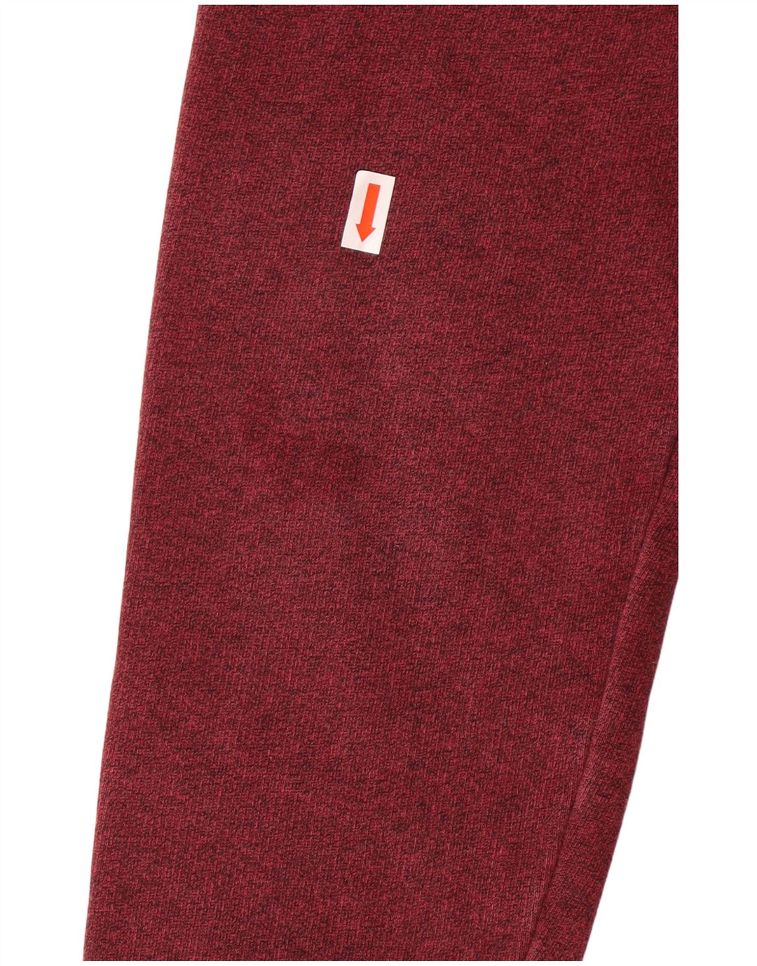 JACK WILLS Pulover cu glugă cu grafică pentru bărbați, bumbac cu pete burgundy