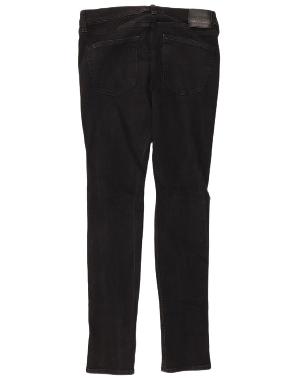 Blugi skinny Hollister pentru bărbați Stacked Distressed W34 L32 bumbac gri