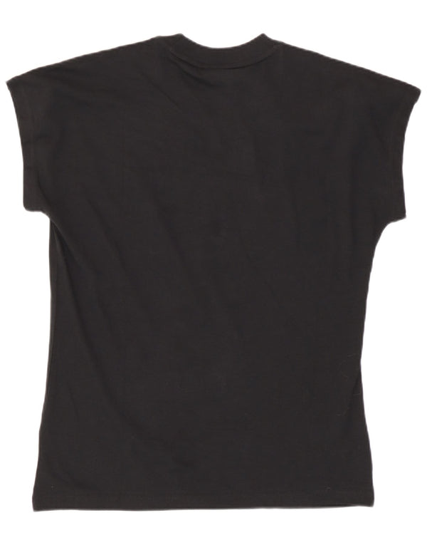 Tricou Adidas pentru femei Top UK 16/18 Large Black Bumbac