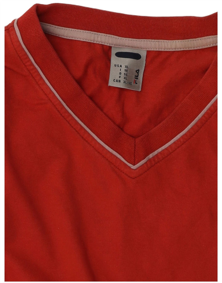 Tricou Bărbați Fila Top XL Portocaliu