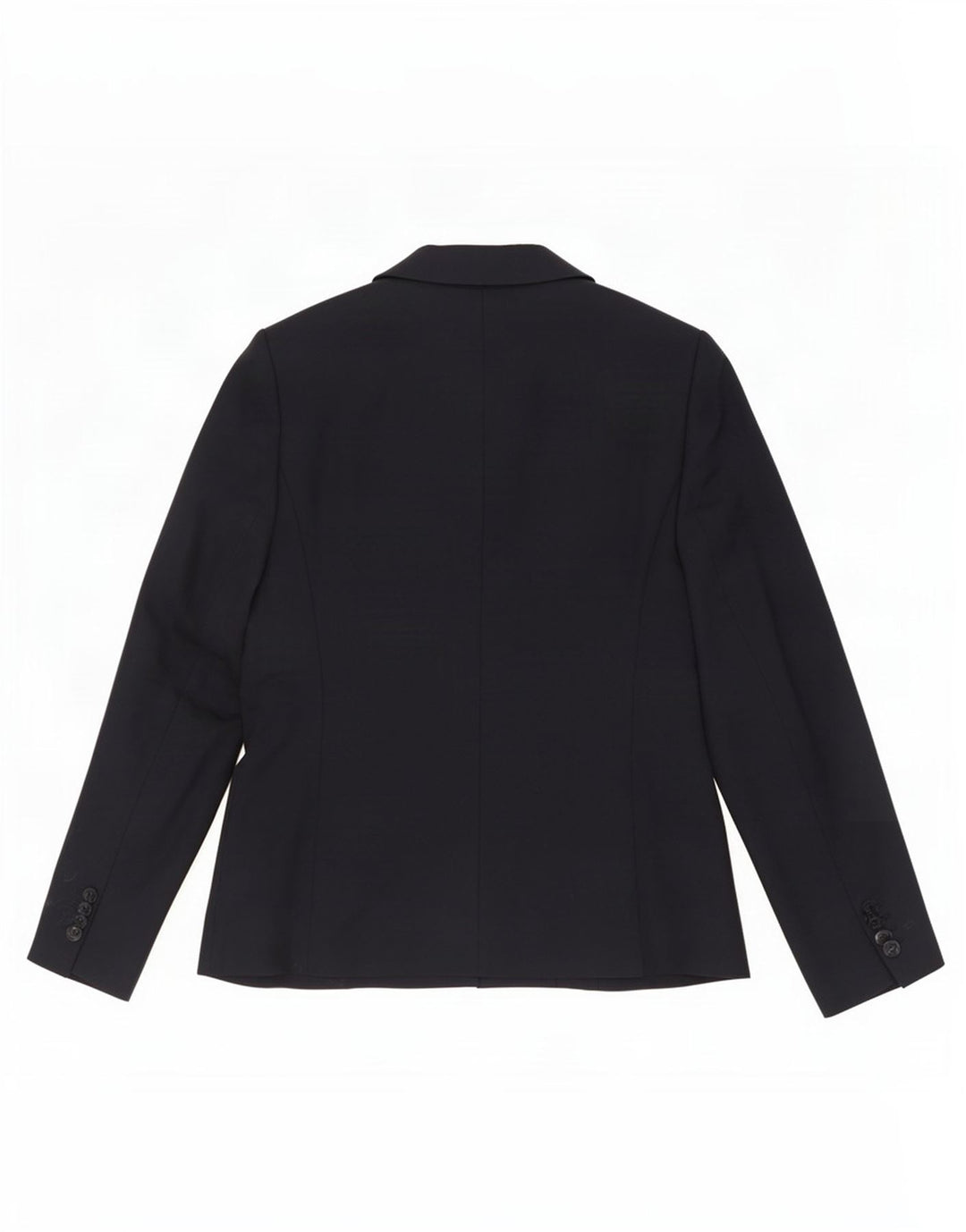 Jachetă blazer pentru femei Laura Ashley, cu 5 nasturi, UK 12 Mediu Lână bleumarin