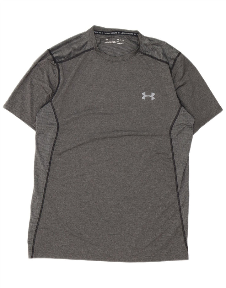 Tricou Under Armour pentru bărbați Heat Gear Top Medium Gri Poliester
