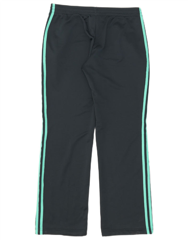 Pantaloni de trening Adidas pentru femei UK 12/14 Poliester verde mediu