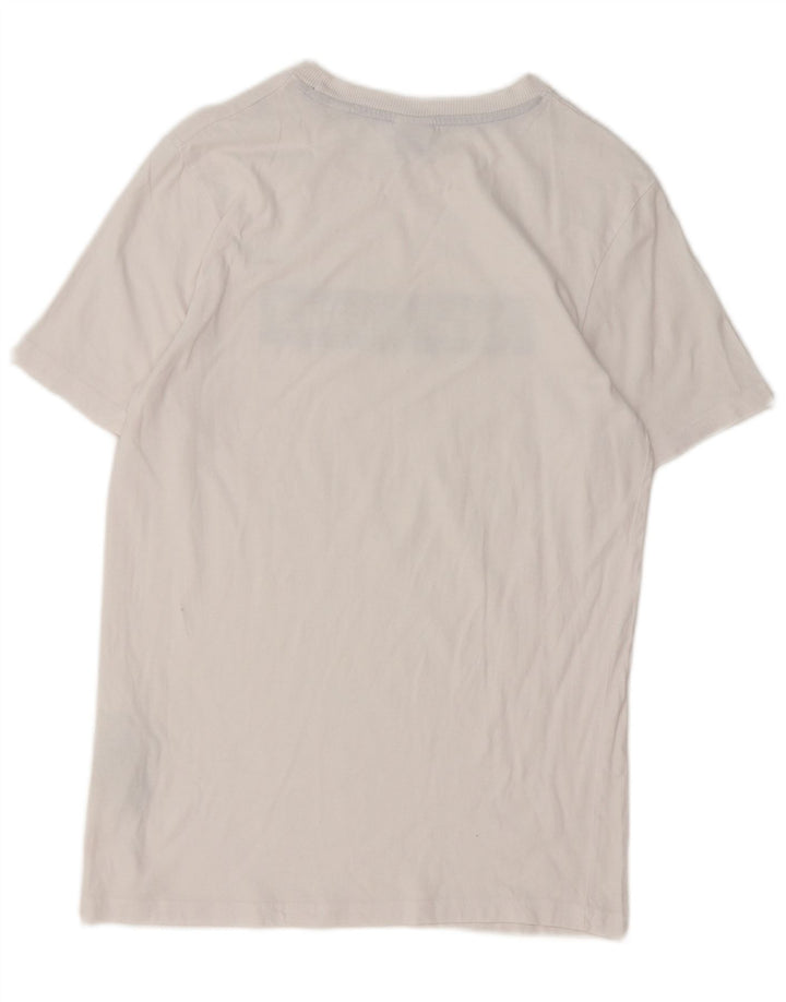 Tricou grafic Jack & Jones pentru bărbați Top mare din bumbac alb