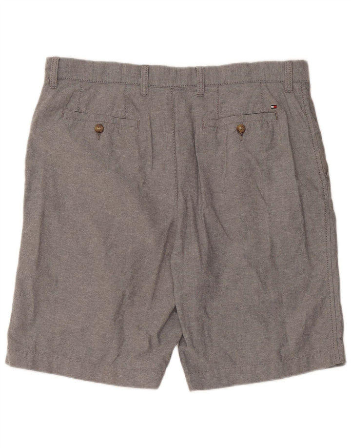 Pantaloni scurți chino pentru bărbați Tommy Hilfiger W36, bumbac gri mare