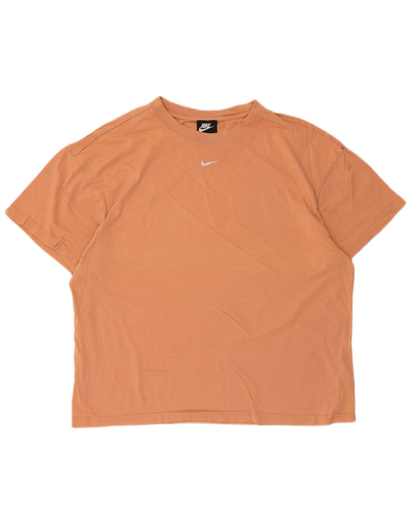 Tricou Nike pentru bărbați cu croiala largi Top mic, roz, bumbac
